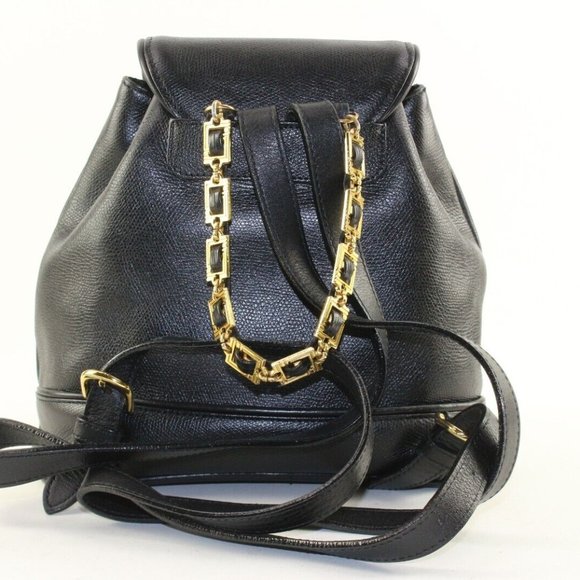 VERSACE Leather Backpack 1VER1214K main image 9